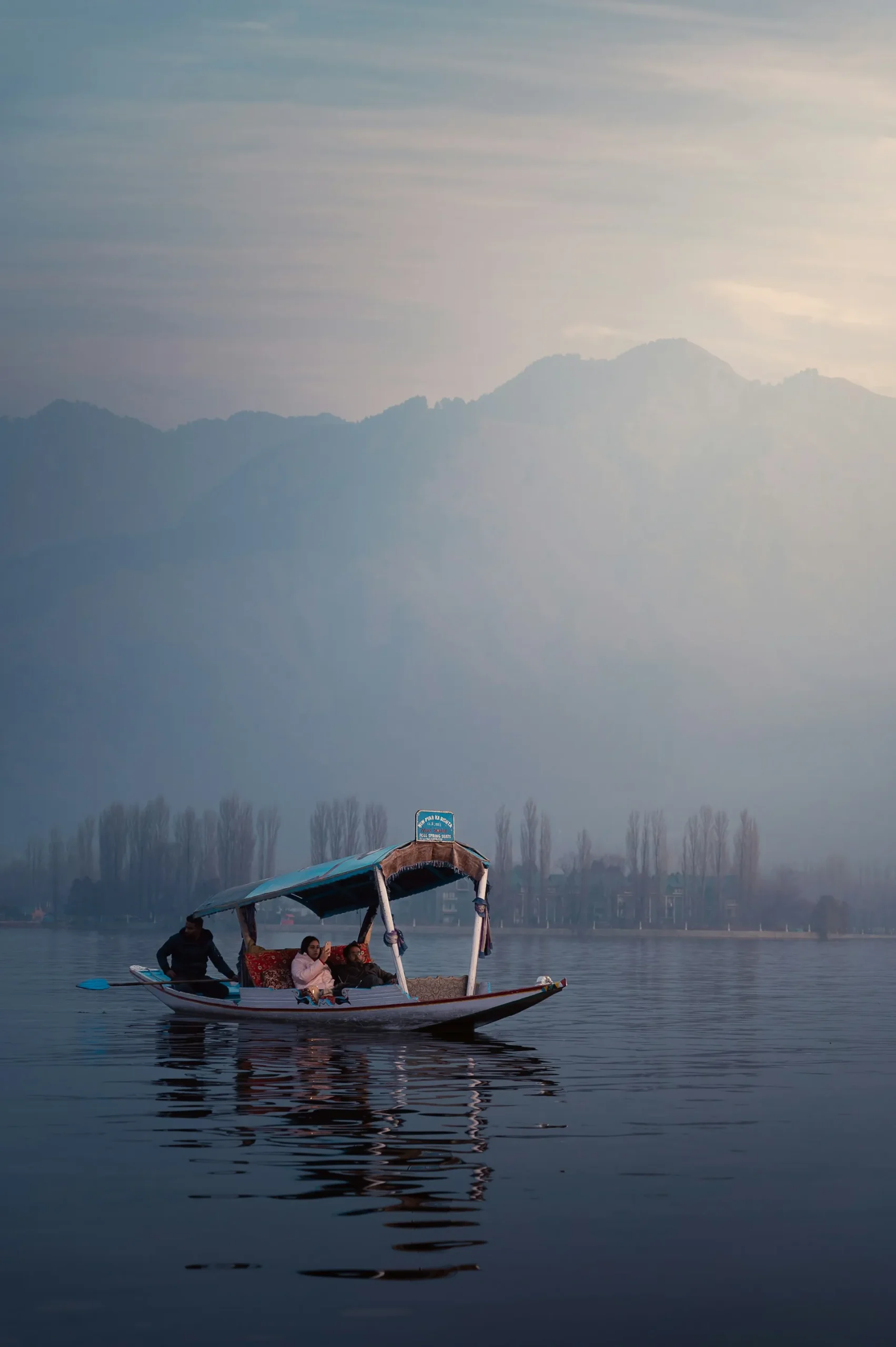 Shikara in Dal Lake